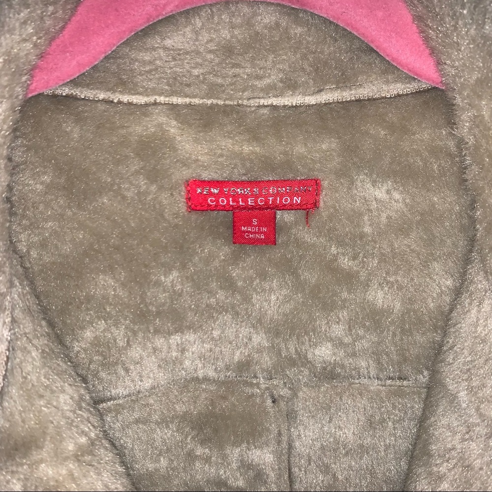Faux fur biker jacket - Picture 2 of 6